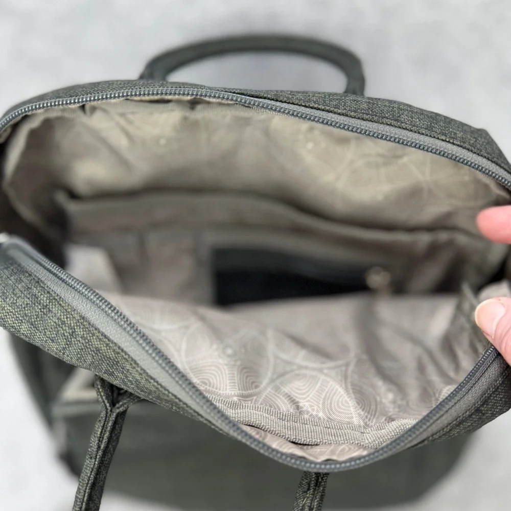L.L. Bean Everyday Backpack Unisex OS Green Heathered Gorpcore Travel